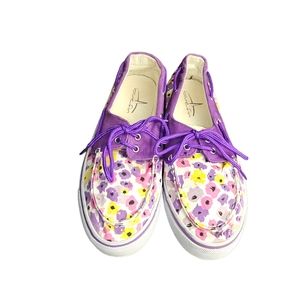 BlueFin Scuttle floral sneakers